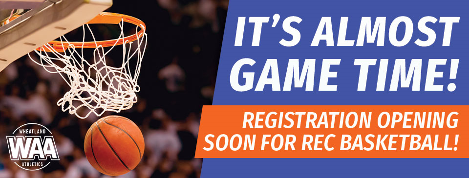 Rec Basketball Registration Opening Soon!