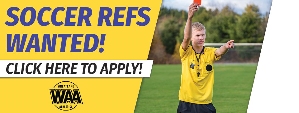 Spring Rec Soccer Referees Wanted!