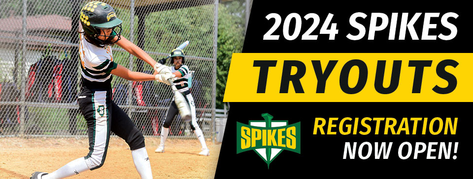2024 Spikes Tryout Registration NOW OPEN!