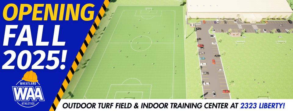 Outdoor Turf Field Opening Fall 2025!