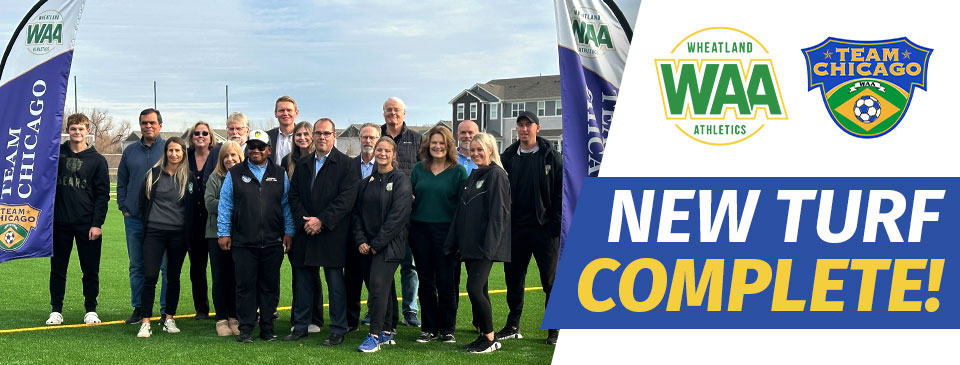 NEW Outdoor Turf Field Complete!