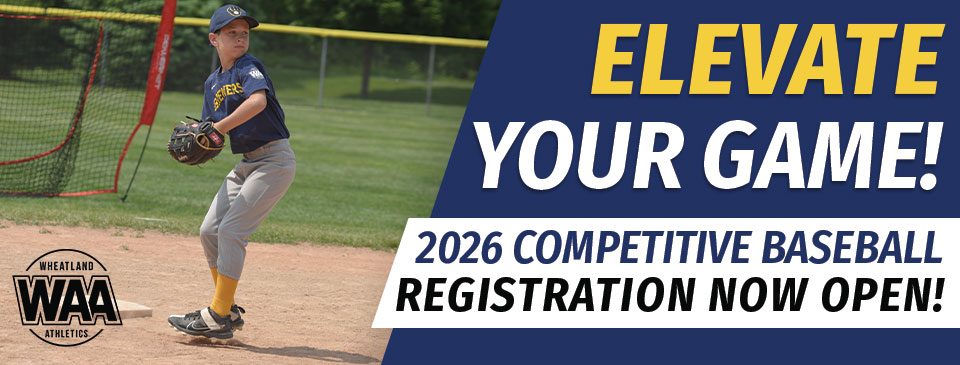 Summer Competitive Baseball NOW OPEN!