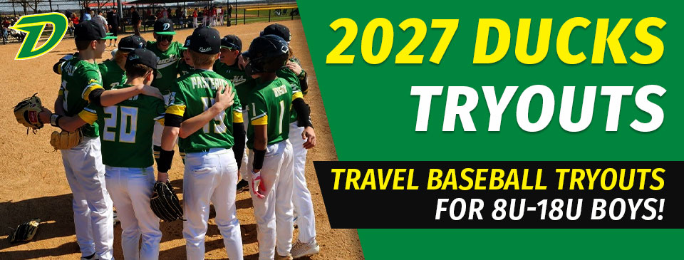 2027 Ducks Tryouts Now Open on PlayMetrics!